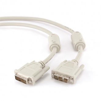 Кабель Cablexpert (CC-DVI-15) DVI-DVI 18/18 4.5м. Харьков. фото 1 Кабель Cablexpert (CC-DVI-15) DVI-DVI 18/18 4.5м. Харьков. фото 1