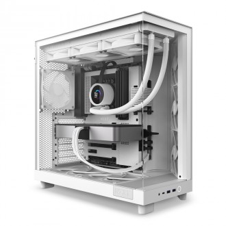 Корпус NZXT H6 Flow White (CC-H61FW-01) без БЖ. Харків. фото 1 Корпус NZXT H6 Flow White (CC-H61FW-01) без БЖ. Харків. фото 1