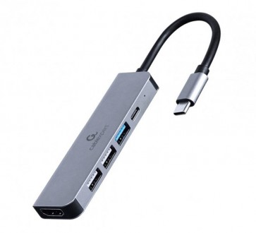 Док-станція Cablexpert USB-C 5-в-1 (A-CM-COMBO5-03) USB/HDMI/PD. Харків. фото 1 Док-станція Cablexpert USB-C 5-в-1 (A-CM-COMBO5-03) USB/HDMI/PD. Харків. фото 1