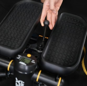 Степпер 2в1 Trex-Sport TX-070SP Twiz чорний - сучасне тренувальне обладнання, як. . фото 9