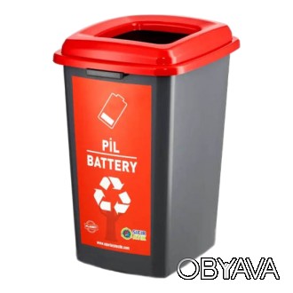 Бак для сортировки мусора 50 л Planet