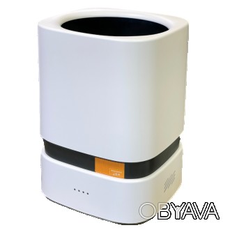 Ведро для мусора JAH 15 л квадратное Paperwaste белое 20263