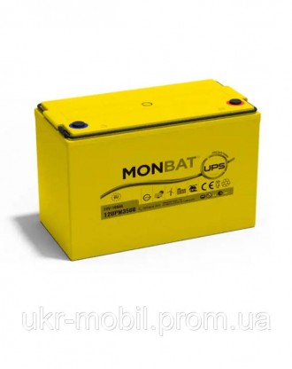 Аккумулятор AGM Monbat 12UPM3500, 12V, 100Ah. Чернівці. фото 1 Аккумулятор AGM Monbat 12UPM3500, 12V, 100Ah. Чернівці. фото 1