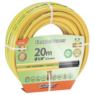 Шланг для поливу Claber Flexyfort Green 9134, 20 м 5/8" жовтий. Вінниця. фото 1 Шланг для поливу Claber Flexyfort Green 9134, 20 м 5/8" жовтий. Вінниця. фото 1