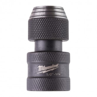 Перехідник Milwaukee SHOCKWAVE з квадрата 1/2 на шестигранник 1/4 (50 мм) (49324. Вінниця. фото 1 Перехідник Milwaukee SHOCKWAVE з квадрата 1/2 на шестигранник 1/4 (50 мм) (49324. Вінниця. фото 1