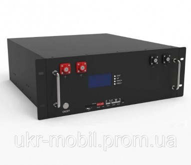 Аккумуляторная батарея SCRA-R-51.2-100, 5120Wh, EVE, 100Ah, LiFePO4. Чернівці. фото 1 Аккумуляторная батарея SCRA-R-51.2-100, 5120Wh, EVE, 100Ah, LiFePO4. Чернівці. фото 1