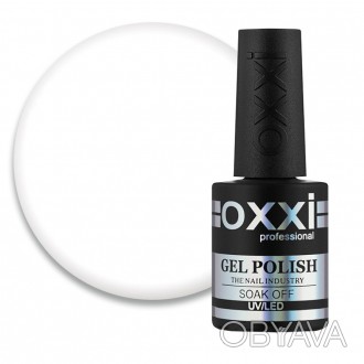 Гель-лак Oxxi Professional 055 белый, 10 мл