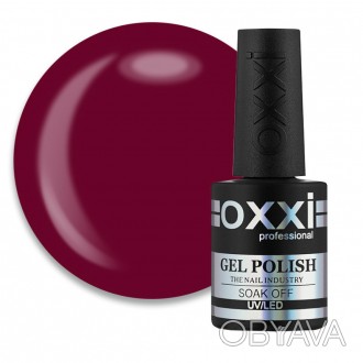 Гель-лак Oxxi Professional 135 темный марсала, 10 мл