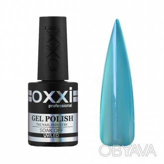 Гель-лак Oxxi Professional Crystal Glass 004 витражный тифани, 10 мл
