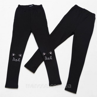 Лосины на меху для девочки с котятами черный Смайл Тайм Smile Time Black Kitten,. Кривой Рог. фото 1 Лосины на меху для девочки с котятами черный Смайл Тайм Smile Time Black Kitten,. Кривой Рог. фото 1