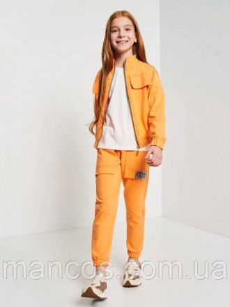 Костюм для девочки трикотажный с кофтой на молнии, Смайл Тайм SmileTime Own. Кривой Рог. фото 1 Костюм для девочки трикотажный с кофтой на молнии, Смайл Тайм SmileTime Own. Кривой Рог. фото 1