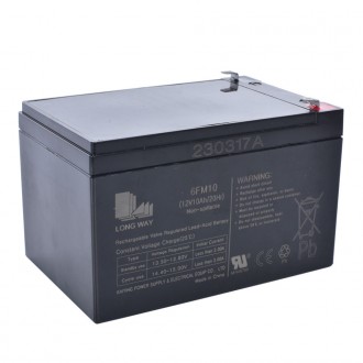 Аккумуляторная батарея универсальная LONG WAY 12V10Ah-BATTERY. Дніпро. фото 1 Аккумуляторная батарея универсальная LONG WAY 12V10Ah-BATTERY. Дніпро. фото 1