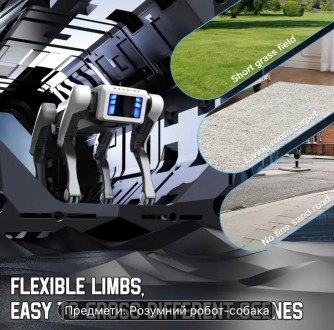 Новий розумний іграшковий робот-собака з бездротовим дистанційним керуванням, AI. Бобринець. фото 1