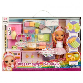 Игровой набор с куклой серии "Littles" Кондитерская Кэнди Rainbow High 522058. Днепр. фото 1 Игровой набор с куклой серии "Littles" Кондитерская Кэнди Rainbow High 522058. Днепр. фото 1