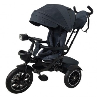 Детский трехколесный велосипед MODENA ME 1193 Dark Gray, с родительской ручкой. Днепр. фото 1 Детский трехколесный велосипед MODENA ME 1193 Dark Gray, с родительской ручкой. Днепр. фото 1
