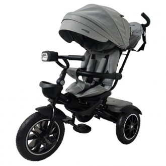 Детский трехколесный велосипед MODENA ME 1193 Gray, с родительской ручкой. Днепр. фото 1 Детский трехколесный велосипед MODENA ME 1193 Gray, с родительской ручкой. Днепр. фото 1