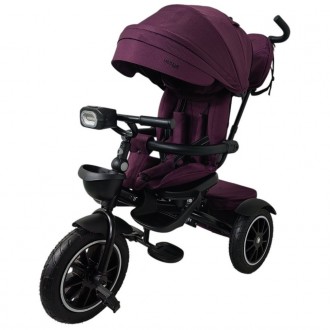 Детский трехколесный велосипед MODENA ME 1193 Purple, с родительской ручкой. Днепр. фото 1 Детский трехколесный велосипед MODENA ME 1193 Purple, с родительской ручкой. Днепр. фото 1