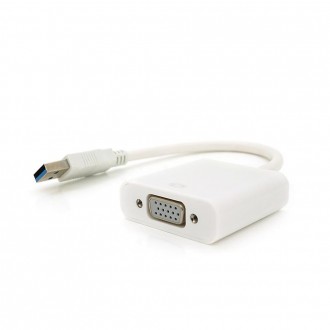 Конвертер USB 3.0(папа) на VGA(мама) 30cm, Пакет. Киев. фото 1 Конвертер USB 3.0(папа) на VGA(мама) 30cm, Пакет. Киев. фото 1