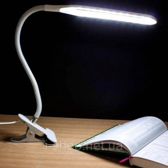 Настольная LED лампа с гибкой ножкой и прищепкой UFT Lamp 1. Васильков. фото 1 Настольная LED лампа с гибкой ножкой и прищепкой UFT Lamp 1. Васильков. фото 1