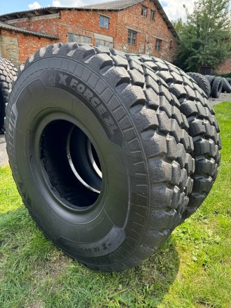 Шина б/у 14.00R20 (370/508) Michelin X Force ZL. Тальное. фото 1