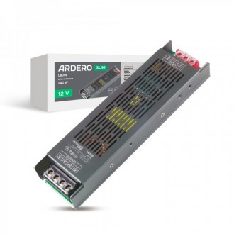 Блок питания для LED ленты Ardero LB008 12В 240Вт. Киев. фото 1 Блок питания для LED ленты Ardero LB008 12В 240Вт. Киев. фото 1