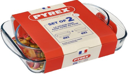 Набор форм для запекания Pyrex, 2 предмета. Киев. фото 1 Набор форм для запекания Pyrex, 2 предмета. Киев. фото 1