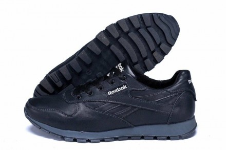 шкіряні кросівки Reebok чорні. Киев. фото 1 шкіряні кросівки Reebok чорні. Киев. фото 1