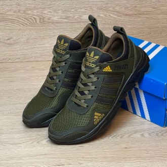 Кросівки Adidas літо сітка хакі . Киев. фото 1 Кросівки Adidas літо сітка хакі . Киев. фото 1