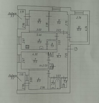 Продається 5-и кімнатна квартира. Чернигов. фото 1 Продається 5-и кімнатна квартира. Чернигов. фото 1