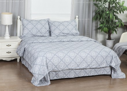Комплект постільної білизни Soho Двоспальний 180х220 см Charme Grey. Київ. фото 1 Комплект постільної білизни Soho Двоспальний 180х220 см Charme Grey. Київ. фото 1