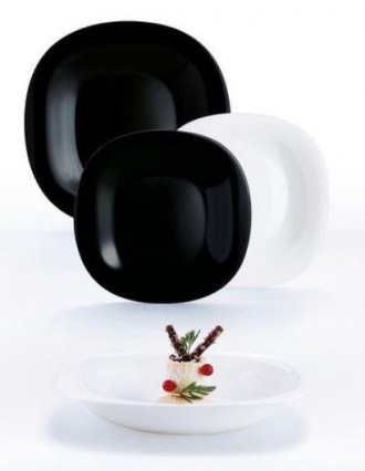 Сервиз столовый Luminarc Carine Black&White, 18 предметов. Киев. фото 1 Сервиз столовый Luminarc Carine Black&White, 18 предметов. Киев. фото 1