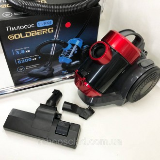 Хороший пилосос для дому з контейнером GOLDBERG GB-9903 6200 Вт 3 л, Пи пилосос . Кам'янське. фото 1 Хороший пилосос для дому з контейнером GOLDBERG GB-9903 6200 Вт 3 л, Пи пилосос . Кам'янське. фото 1