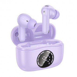 Беспроводные TWS наушники Hoco EQ22 Singer ANC+ENC Taro Purple. Одесса. фото 1 Беспроводные TWS наушники Hoco EQ22 Singer ANC+ENC Taro Purple. Одесса. фото 1