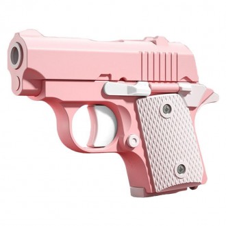 Детский игрушечный пистолет-антистресс Pink / White. Одесса. фото 1 Детский игрушечный пистолет-антистресс Pink / White. Одесса. фото 1