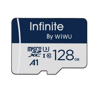 Карта памяти Wiwu Wi-FC004 Infinite Series (U3, C10) microSDXC Class 10 - 128GB . Одесса. фото 1 Карта памяти Wiwu Wi-FC004 Infinite Series (U3, C10) microSDXC Class 10 - 128GB . Одесса. фото 1