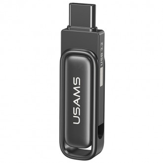 Флеш-накопитель Usams US-ZB347 USB 3.2 Type-C Dual Ports – 64GB Tarnish. Одесса. фото 1 Флеш-накопитель Usams US-ZB347 USB 3.2 Type-C Dual Ports – 64GB Tarnish. Одесса. фото 1