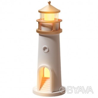 Проектор-ночник A08 Lighthouse 2in1 + Bluetooth колонка White