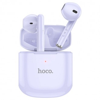 Беспроводные TWS наушники Hoco EW19 Plus Dream Purple. Одесса. фото 1 Беспроводные TWS наушники Hoco EW19 Plus Dream Purple. Одесса. фото 1