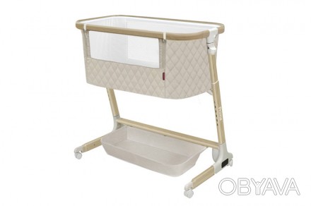 Детская кроватка приставная для новорожденных Carrello Prima CRL-16503 Honey Bei