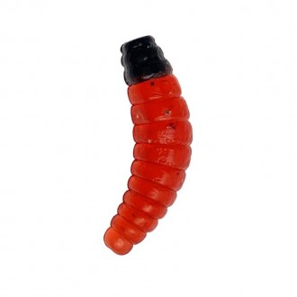 Упаковка силіконових приманок FishCraft Maggot 20mm/0.5g Red (50шт.). Турка. фото 1 Упаковка силіконових приманок FishCraft Maggot 20mm/0.5g Red (50шт.). Турка. фото 1