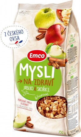 Мюслі Emco Mysli Na zdravi Jablko Skorice Емко вівсяні Пластівці суміш Злаків яб. Ужгород. фото 1 Мюслі Emco Mysli Na zdravi Jablko Skorice Емко вівсяні Пластівці суміш Злаків яб. Ужгород. фото 1