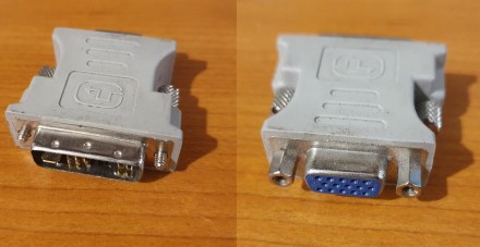 переходник монитора DVI - VGA. Винница. фото 1 переходник монитора DVI - VGA. Винница. фото 1