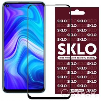 Защитное стекло SKLO 3D для Xiaomi Redmi Note 9 / Redmi 10X / Note 9T / Note 9 5