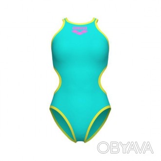 Купальник закритий для женщин Arena ONE BIGLOGO ONE PIECE голубой Жен 42 001198-
