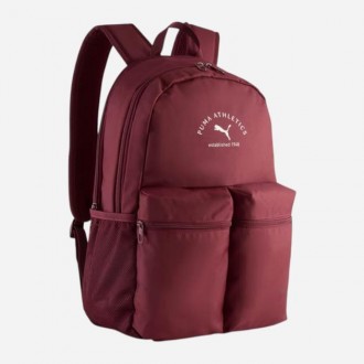 Рюкзак Puma PHASE CLASS Backpack 20L бордовий Діт 44,5 x 30 x 14 см 091734-20. Шостка. фото 1 Рюкзак Puma PHASE CLASS Backpack 20L бордовий Діт 44,5 x 30 x 14 см 091734-20. Шостка. фото 1