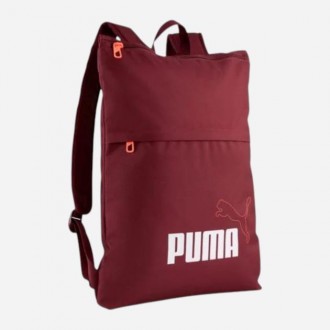 Рюкзак Puma PHASE ELEMENTAL Backpac 10L бордовий Уні 44 x 34 x 6 см 090695-20. Шостка. фото 1 Рюкзак Puma PHASE ELEMENTAL Backpac 10L бордовий Уні 44 x 34 x 6 см 090695-20. Шостка. фото 1