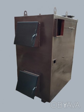 Твердотопливный пиролизный котел воздушного отопления серии KFPV-100 от производ. . фото 1