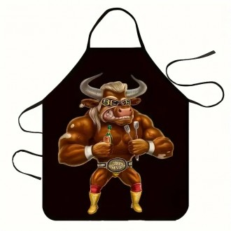 Кухонный фартук с быком. Чернигов. фото 1