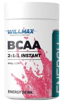 Аминокислоты BCAA Willmax BCAA 2:1:1 Instant 400 г энергетический напиток. Киев. фото 1 Аминокислоты BCAA Willmax BCAA 2:1:1 Instant 400 г энергетический напиток. Киев. фото 1