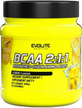 Bcaa для сушки Evolite Nutrition BCAA 2:1:1 400г лимон. Киев. фото 1 Bcaa для сушки Evolite Nutrition BCAA 2:1:1 400г лимон. Киев. фото 1